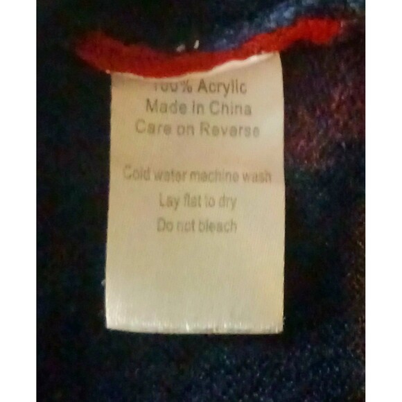 Y2K Grunge Rose Leopard Zip Hoodie Med Emo Goth Mall Punk VTG Full Zip Pockets - Picture 8 of 8